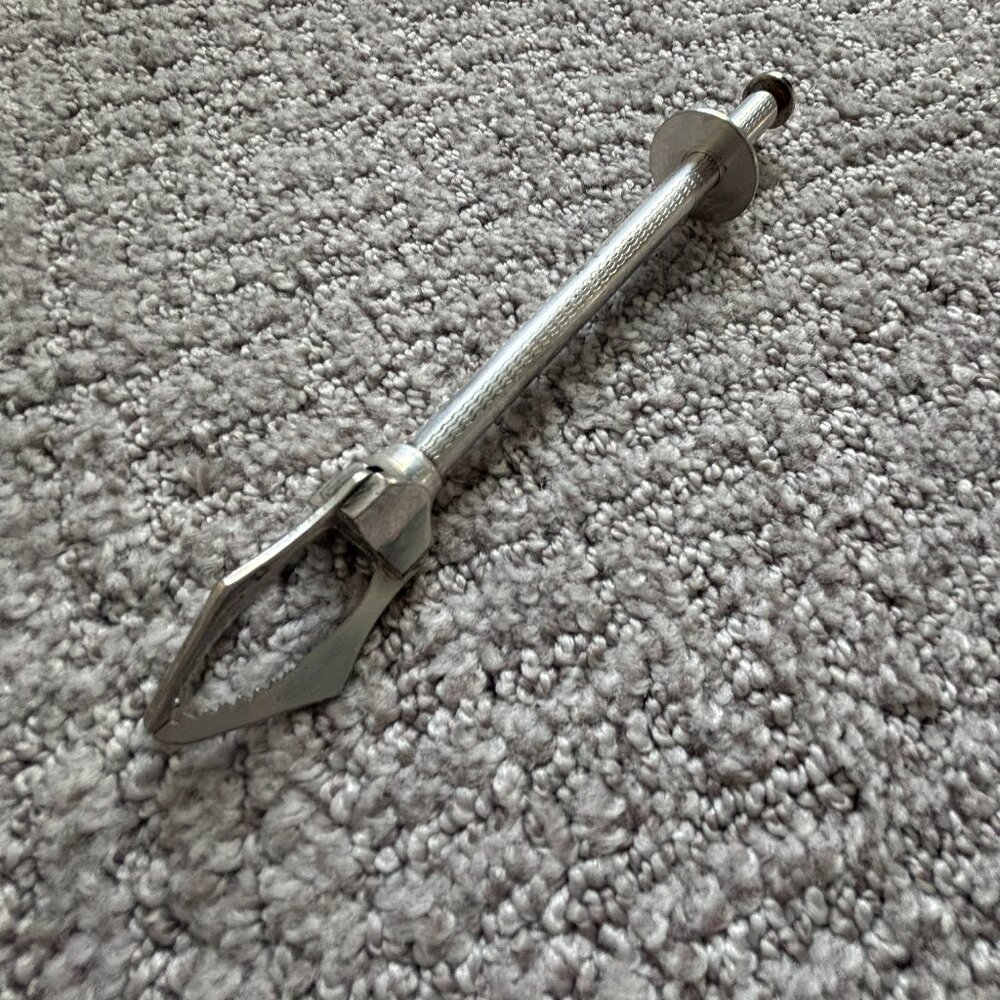 Christofle Silver Plate Mechanical Ice / Sugar Cube Tongs C.1950's